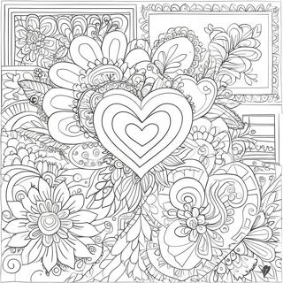 Slozena Bojanka Sa Srcima I Cvecem 76042-19004