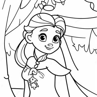 Bojanka Sa Disney Princezom Frozen 76064-19007