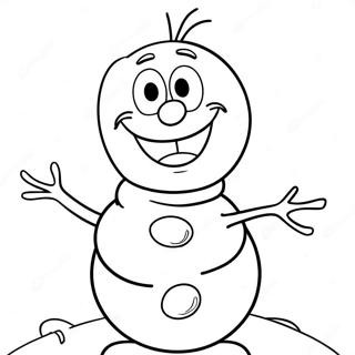 Bojanka Sa Sneskom Olafom 76068-19021