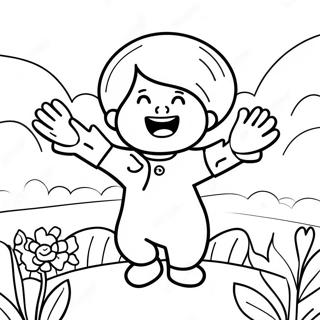 Vesela Zahvalnost Stranica Za Bojanje 76246-19160