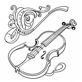 Elegantna Violina Bojanka 76346-19236