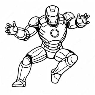 Iron Man U Borbenoj Pozi Bojanka 7657 2332