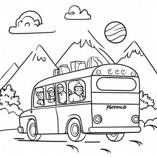 Avanturisticko Putovanje Kroz Ameriku Za Bojanje 76653 19477