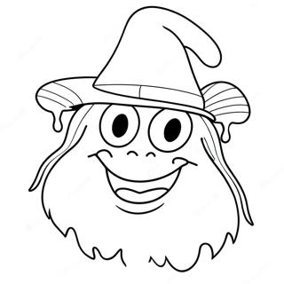 Stranica Za Bojanje Grimace A U Smesnoj Sesiru 76783-19581