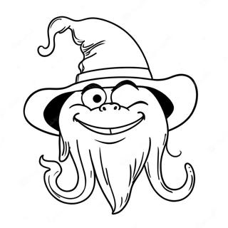 Stranica Za Bojanje Grimace A U Smesnoj Sesiru 76783-19584