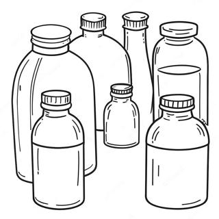 Bojanka Sa Sarenim Bocicama Lekova 77370-20011