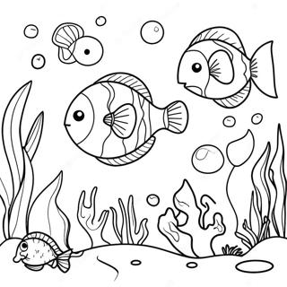 Podvodna Okeanska Stranica Za Bojanje 77524 20126