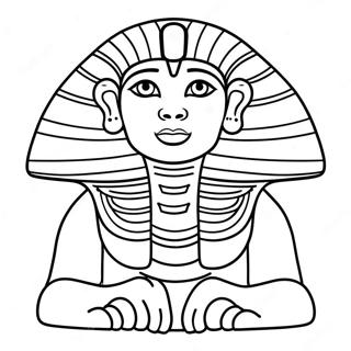 Sfinga Sa Misticnom Aurom Stranica Za Bojanje 77553-20158