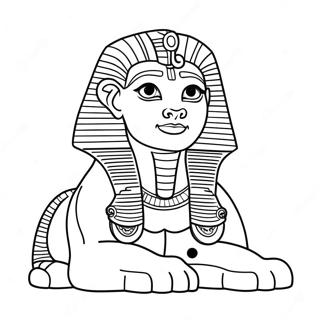 Sfinga Sa Misticnom Aurom Stranica Za Bojanje 77553-20159