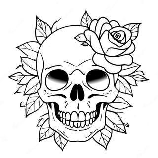 Gotska Lubanja Sa Ruzom 77629-20214