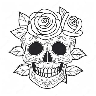 Cvecarska Lubanja Sa Ruzom 77630-20218