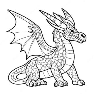 Elegantni Krilati Zmaj Bojanka 77862-20395