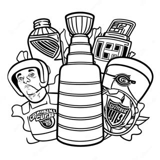 Uzbudljiva Bojanka Finala Stanley Cup A 78609-20970