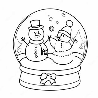 Snezni Globus Sa Sneska Belica I Prijateljima Bojanka 78947-21240