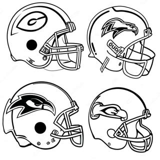 Sareni Nfl Timski Logotipi Bojanka 79073-21330