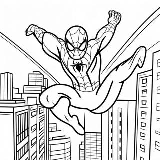 Bojanka Spajdermena Kako Se Ljulja Kroz Grad 79512-21671