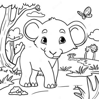 Zivopisna Africka Divljac Bojanka 80131-22138