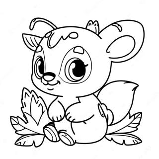 Bojanka Sa Preslatkim Mladuncima Sumskih Zivotinja 80569 22492