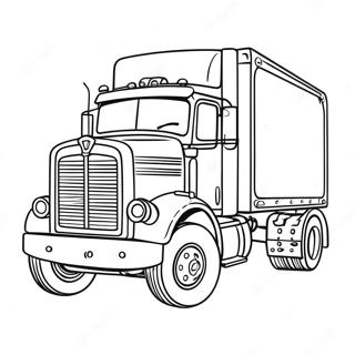 Bojanka Sa Vintage Polu Kamionom Klasicnog Dizajna 81160 22947