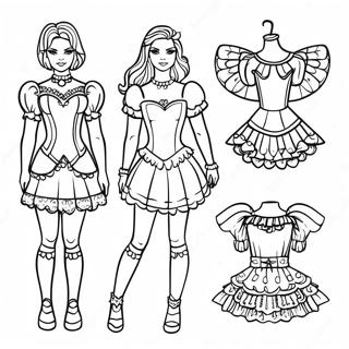 Bojanka Sa Papirnim Lutkama U Fantaziji 81520-23226