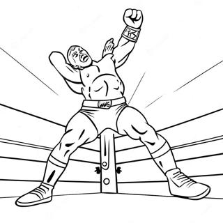 Bojanka Sa Wwe Rvacem Koji Skace Na Protivnika 81930 23540