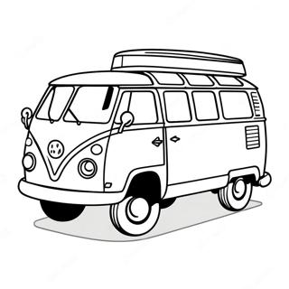 Retro Kamper Vozilo Za Bojanje 82011-23610