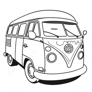 Retro Kamper Vozilo Za Bojanje 82011-23612