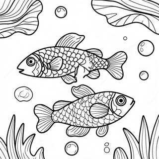 Sarene Ribe U Ribnjaku Bojanka 82111-23681