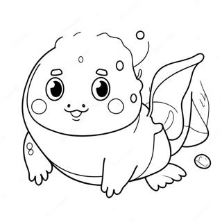 Bojanka Slatkog Squishmallow Aksoleta 82908-24326