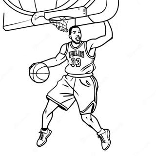 Dinamicni Nba Igrac Koji Zakucava Za Bojanje 83038-24432