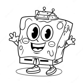 Razigrani Gari Spuzva Bob Bojanka 83755-24997