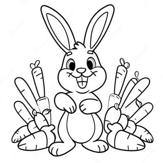 Srecni Zec Sa Sargarepama Za Bojanje 84240 25374