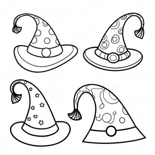 Magicni Sesiri Carobnjaka Stranica Za Bojanje 84343-25459