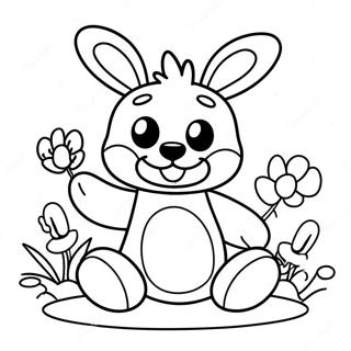 Razigrana Bojanka Sa Prolecnim Zamkom 84627-25681