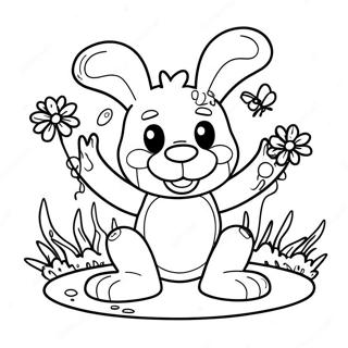 Razigrana Bojanka Sa Prolecnim Zamkom 84627-25684