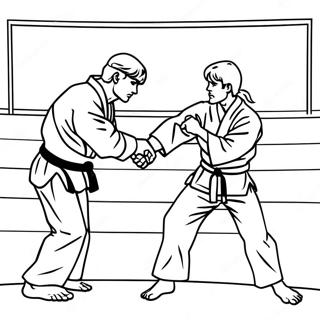 Bojanka Cobra Kai Dojo Scene 85596-26511