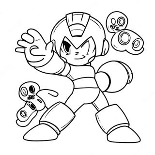 Megaman Sa Pojacanjima Bojanka 85751 26633