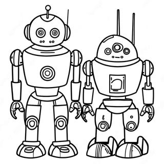 Futuristicki Ai Roboti Bojanka 85804-26680