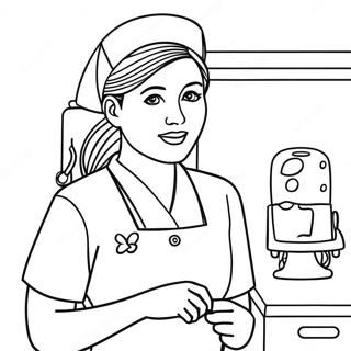 Bojanka Sa Medicinskom Sestrom 86208-26986