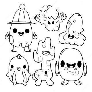 Kawaii Halloween Cudovista Bojanka 86751 27421