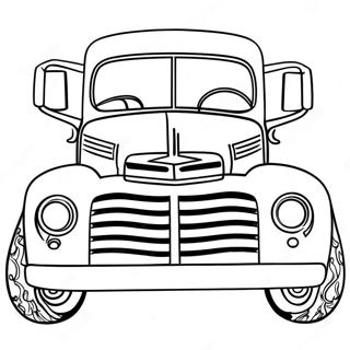 Vintage Kamion Za Bojanje 86852-27497