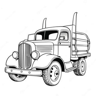 Vintage Kamion Za Bojanje 86852-27500