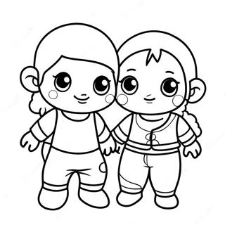 Slatka Bojanka Sa Avatar Prijateljima 86904 27541