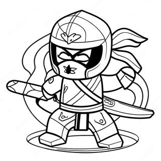 Kai Ninjago U Akciji Bojanka 87234-27788