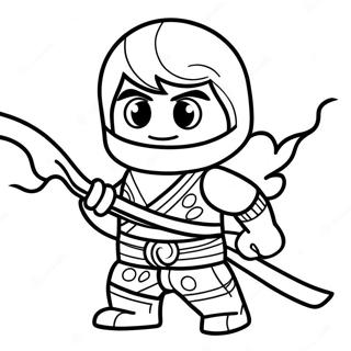 Kai Ninjago Sa Elementom Vatre Bojanka 87235-27792