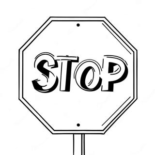 Stop Sign Бојанке