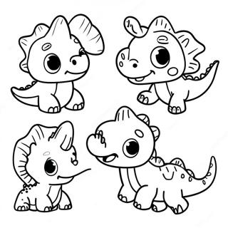 Razigrani Bebe Dinosaurusi Bojanka 87803-28237