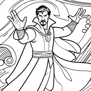 Bojanka Doctor Strange Kako Baca Carolije 87928 28328