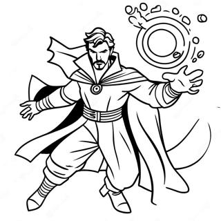 Bojanka Doctor Strange Kako Baca Carolije 87928-28507