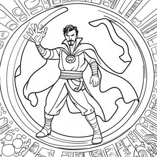 Bojanka Doctor Strange U Misticnoj Borbi 87931-28340